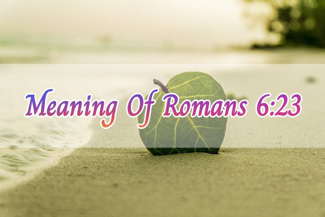 Meaning of Romans 6:23