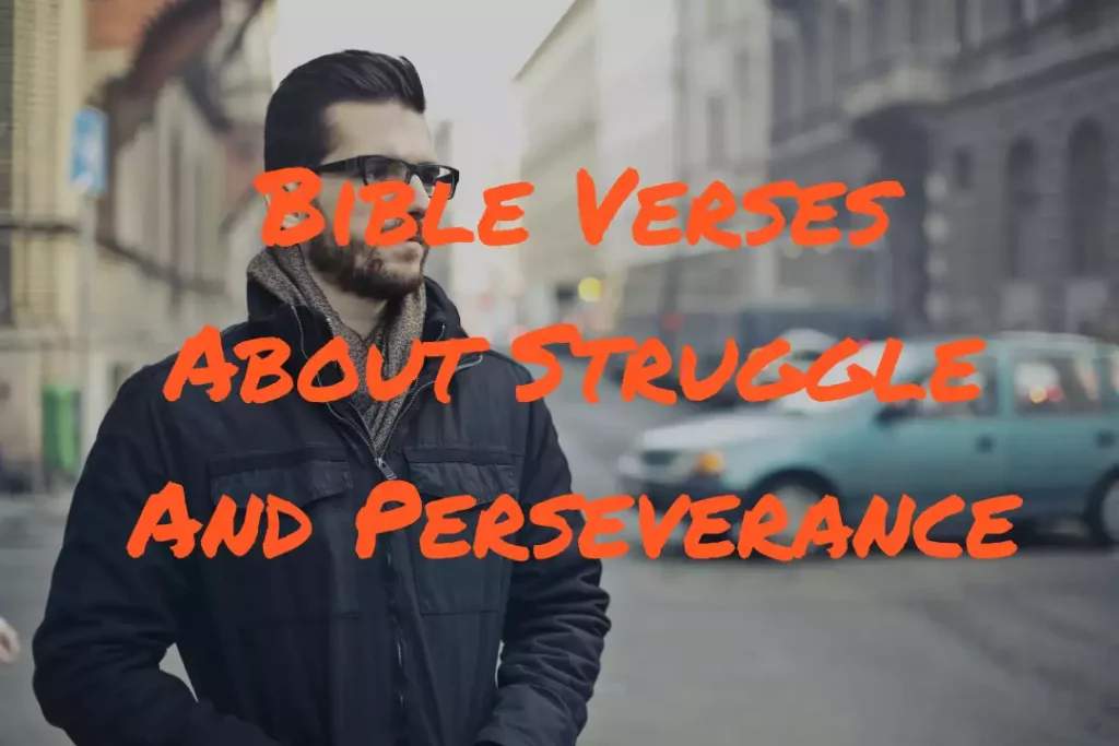 Bible Verses About Struggle And Perseverance