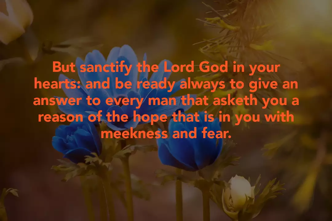 1 Peter 3:15 Meaning