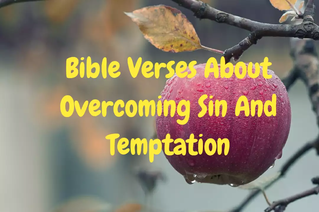Bible Verses About Overcoming Sin And Temptation