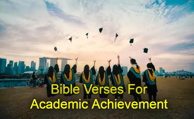 Bible Verses For Academic Achievement