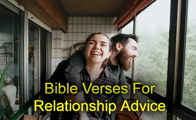 Bible Verses For Relationship Advice