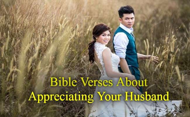 Bible Verses About Appreciating Your Husband
