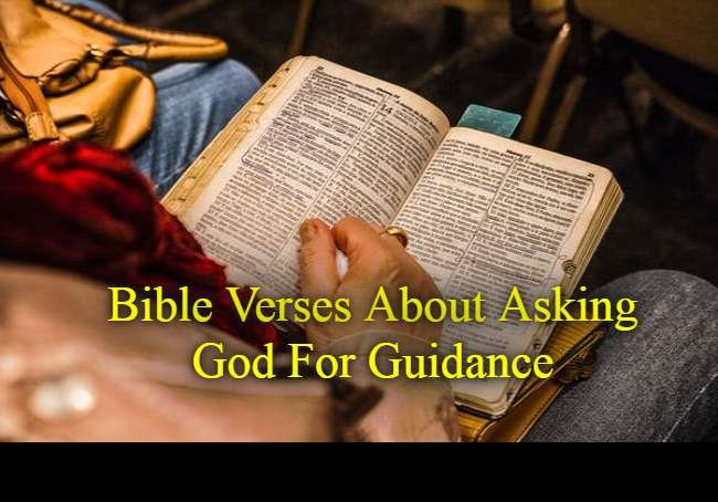 Bible Verses About Asking God For Guidance